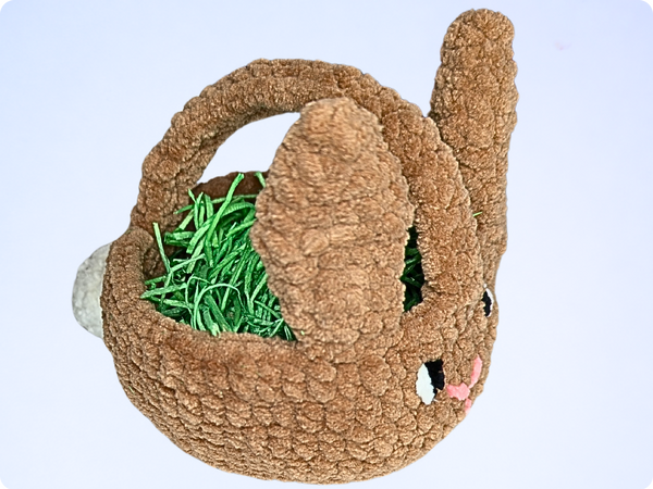 Free Crochet Pattern: Small Bunny Easter Basket