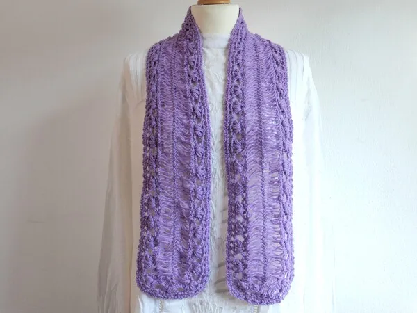 Alte Liebe rostet nicht: Gabelhäkeln Teil 2 – Kostenlose Anleitung für einen charmanten Schal