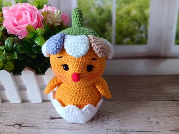 Chicken Free Crochet Pattern