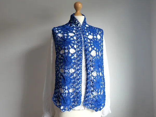 Was zusammengehört, wächst zusammen – Gabelhäkeln Teil 5: 12-Ecke verbinden & umrahmen – Kostenlose Anleitung für einen Gabelhäkelschal