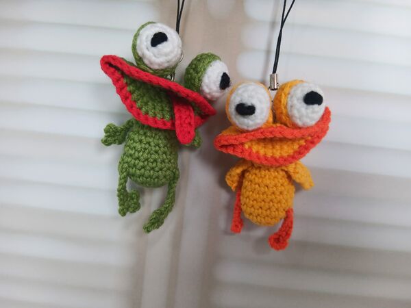 Keychains Free Crochet Pattern