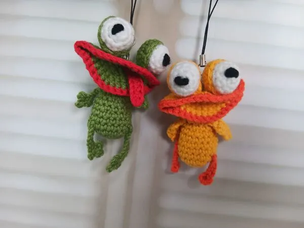 Keychains Free Crochet Pattern