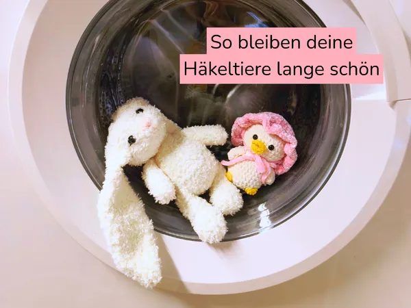 Häkelstücke richtig pflegen, waschen und lagern