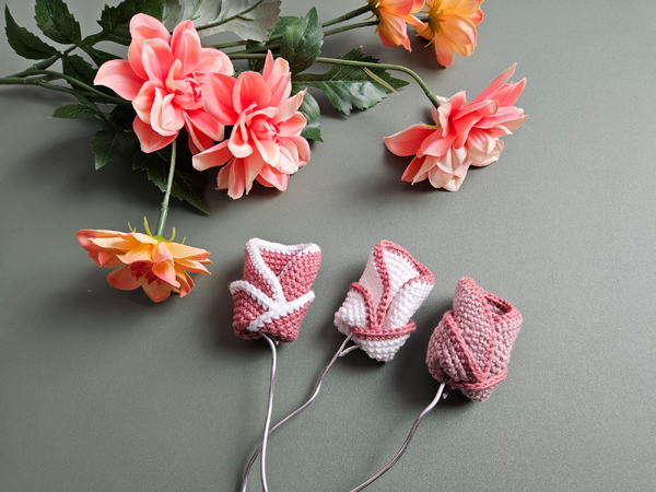 Häkelprojekte für den Muttertag #1: Kleine Blüten