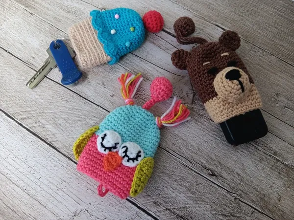 Car Keychains Free Crochet Pattern