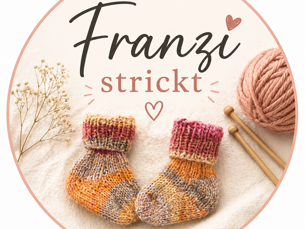 Hi! Ich bin Franzi und ich stricke gerne, vor allem Socken