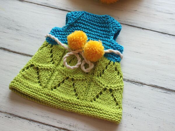 Free Knitting Pattern for 12-inch Doll