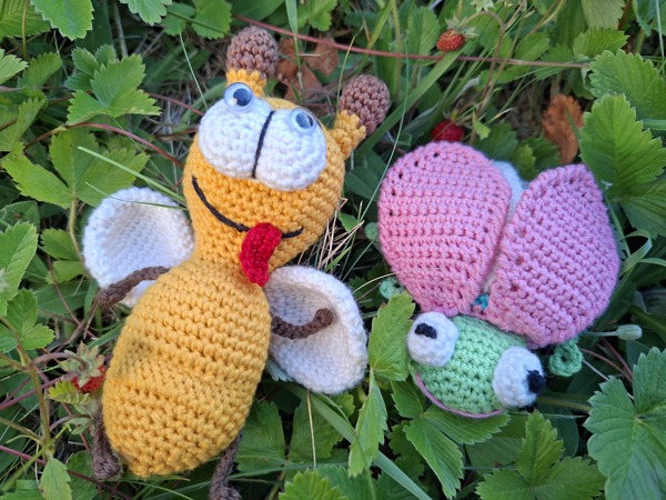 Crochet Bug and Fly Free Pattern