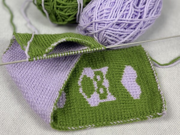 Doubleface Stricken: Was kann man mit dem Hohlraum zwischen den beiden Seiten des Doubleface Gestricks machen?