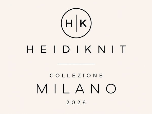 HEIDI KNIT – Mein Weg von den ersten Maschen zur Strickdesignerin in Mailand 🧶❤️