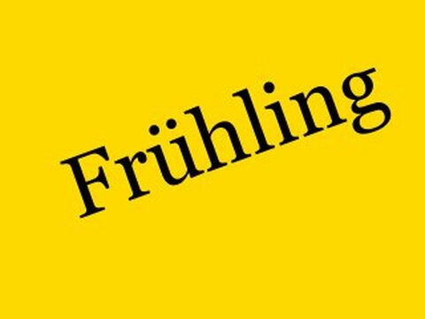 Frühling