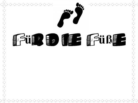 Für die Füße