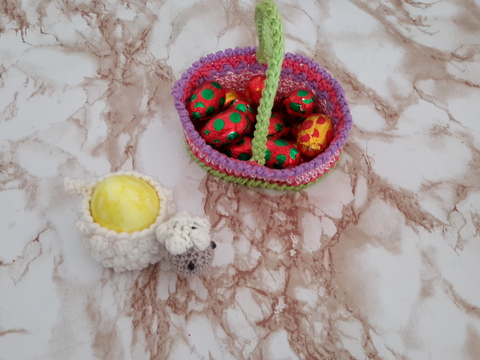 Osternäst, Körbchen