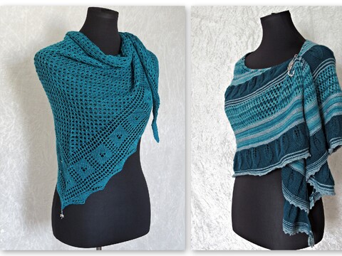 Strickanleitungen Tücher