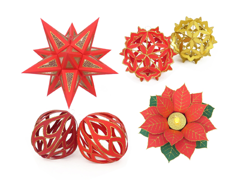 Weihnachtliche Dekoration basteln