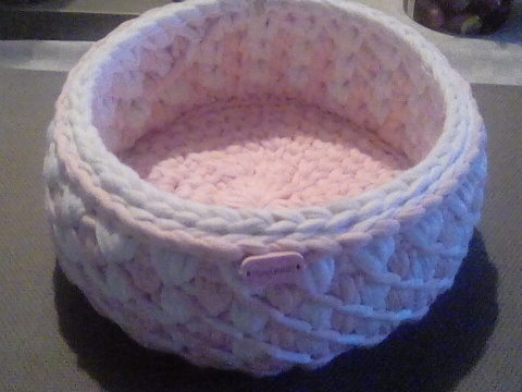 Utensilos rosa weiss rund