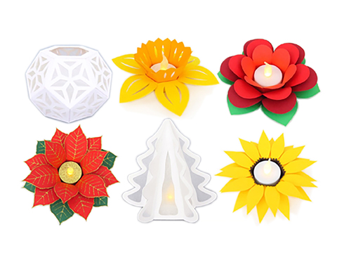 Teelichthalter und Tischleuchten basteln