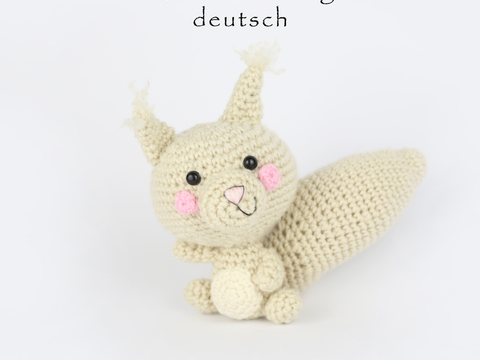 Eichhörnchen Leni - Häkelanleitung