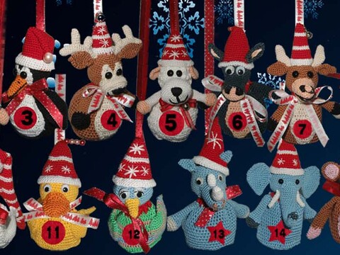 Adventskalender-Figuren