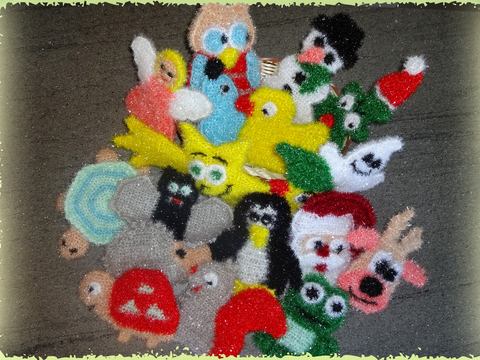 Schwämme und mehr aus Bubble-Wolle