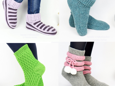 Socken, Hausschuhe, Handschuhe für Erwachsene