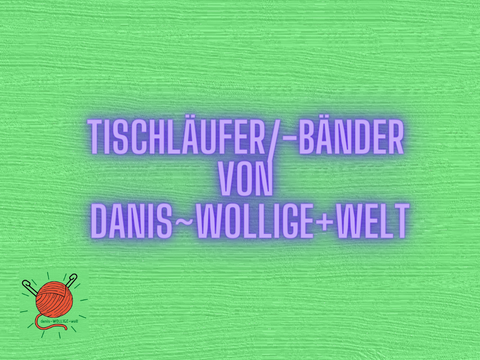 Tischläufer/-Bänder