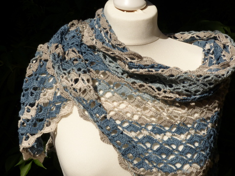 Dreiecktücher - gestrickt und gehäkelt