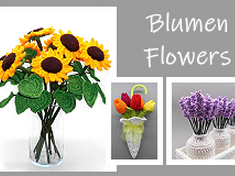 Blumen häkeln