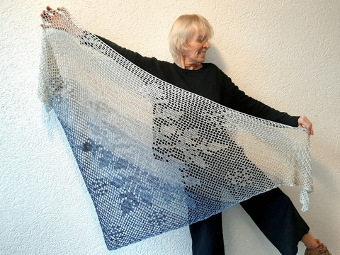 Filethäkeln, Tücher, Motivtücher