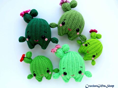 Amigurumi Cute Cactus