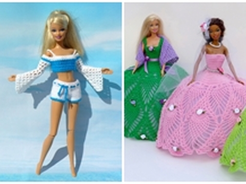 Gehäkelte Puppenkleidung