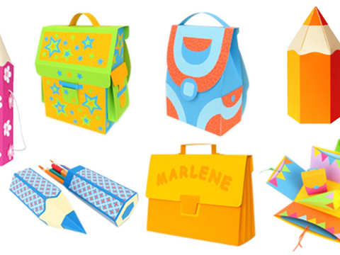 Basteln für Einschulung