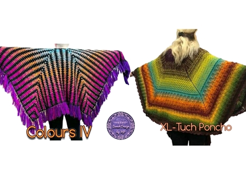 Ponchos und Mehrecktücher