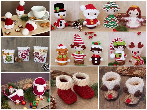 Weihnachten häkeln – Amigurumi, Deko & Geschenkideen