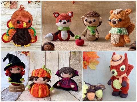 Herbst & Halloween häkeln – Amigurumi & Deko