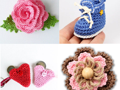 Mini-Häkelanleitungen