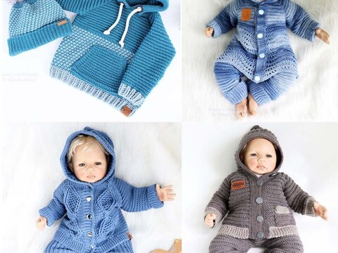 Sparsets aus 2/3/4 Häkelanleitungen