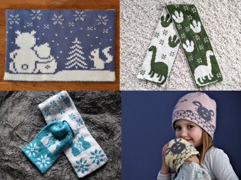 Kinder - Mützen, Schals, Loops etc. / Children - Hats, cowls ect.