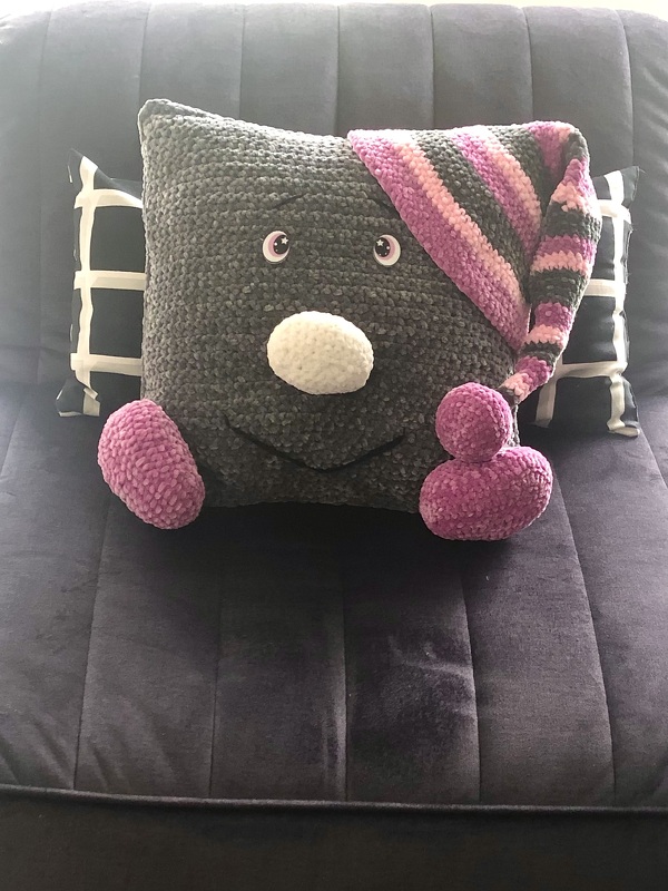 Häkelanleitung / Amigurumi / Knuddelkissen