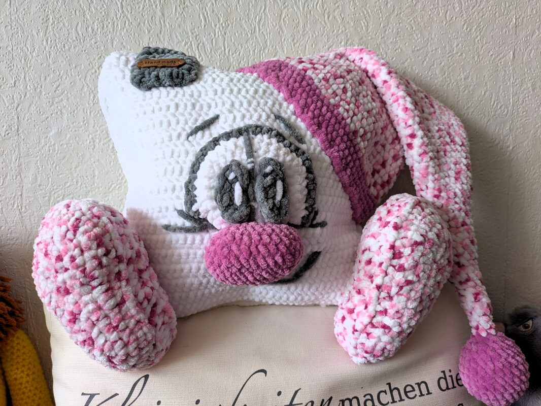 Häkelanleitung / Amigurumi / Knuddelkissen