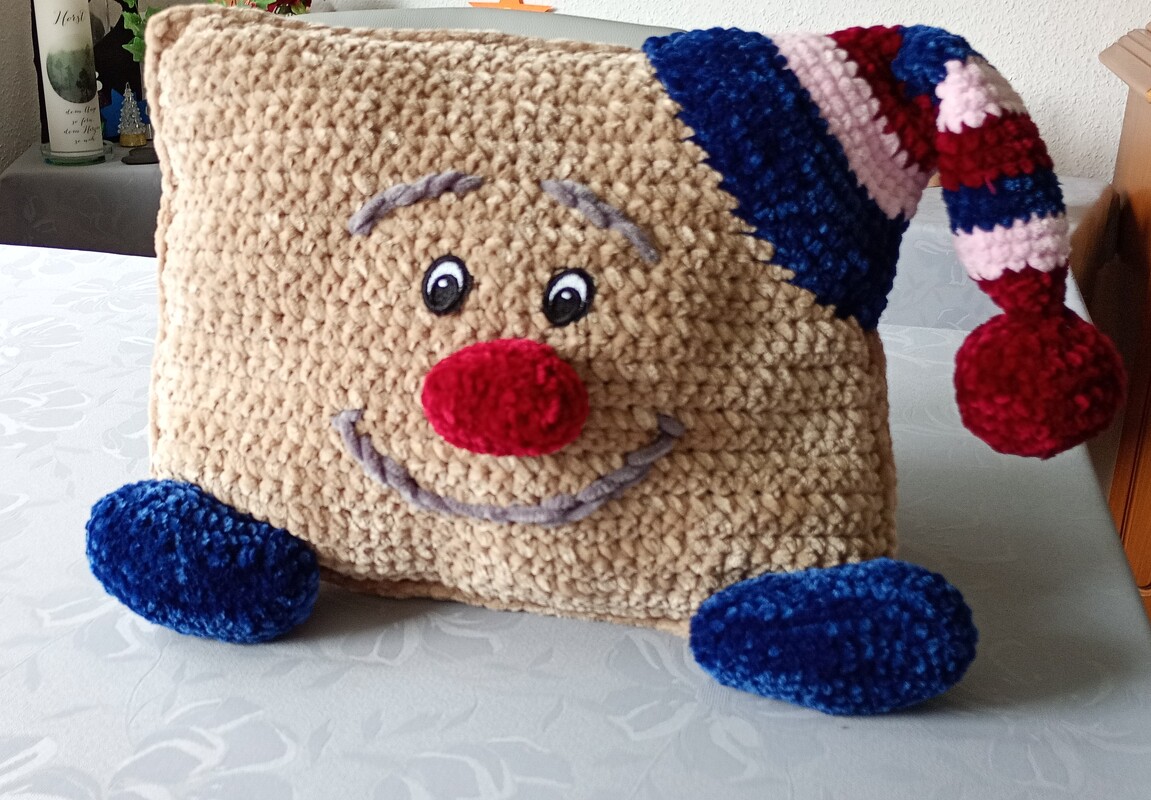 Häkelanleitung / Amigurumi / Knuddelkissen