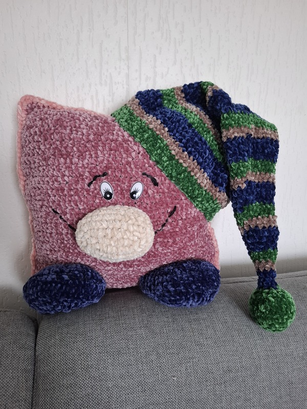 Häkelanleitung / Amigurumi / Knuddelkissen