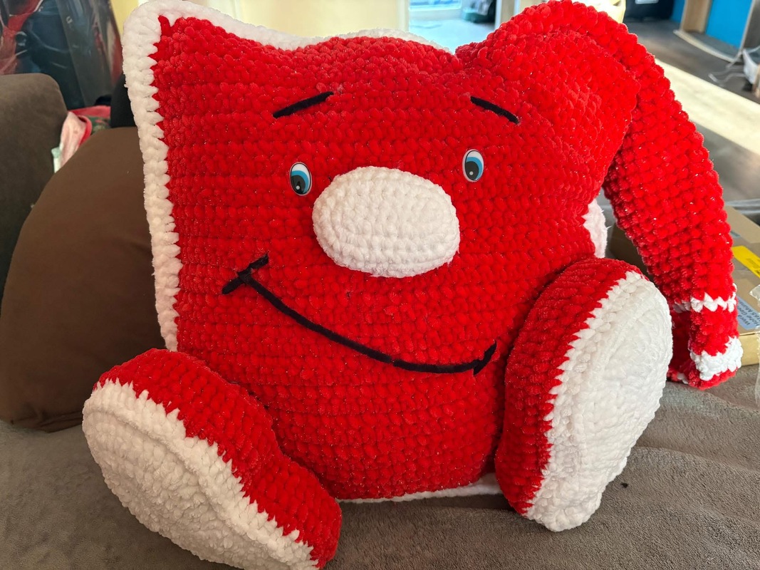 Häkelanleitung / Amigurumi / Knuddelkissen