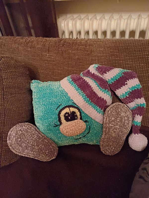 Häkelanleitung / Amigurumi / Knuddelkissen
