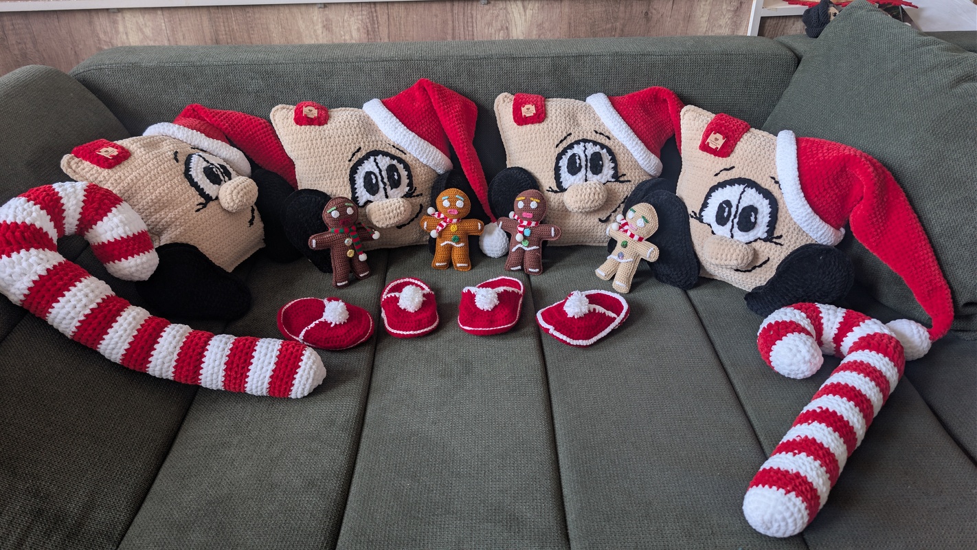 Häkelanleitung / Amigurumi / Knuddelkissen