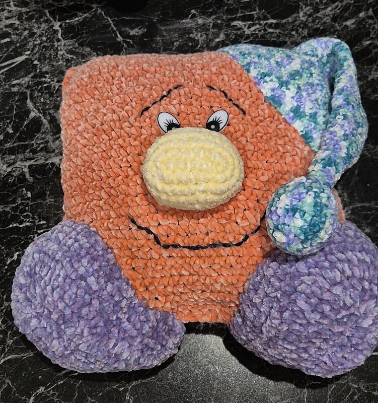 Häkelanleitung / Amigurumi / Knuddelkissen