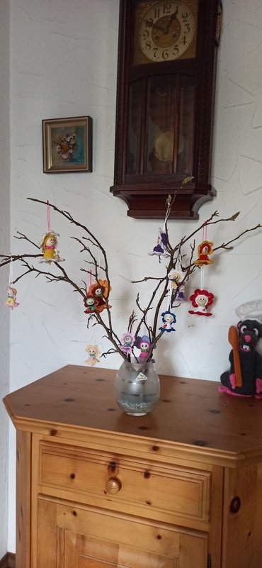 Gute Laune Anhänger Blumenkinder Frühling 2 Größen