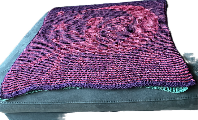 Mondfee Decke Illusionsstricken