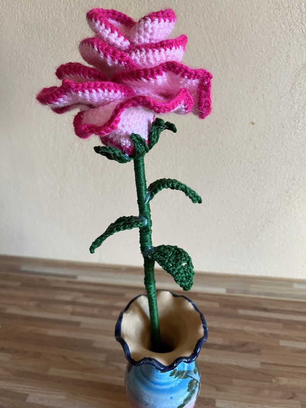 Eine Rose Geburtstag- Hochzeit-Muttertag