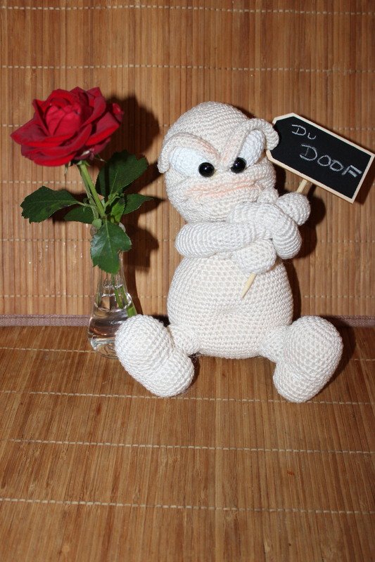 Crochet Pattern "Stoney" The Angry Stone